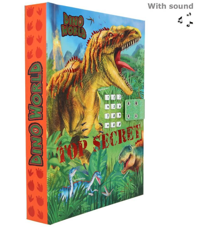 Dino World Geheimcode Tagebuch mit Sound 11569