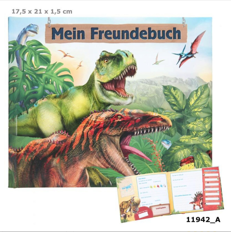 Dino World Freundebuch 11942
