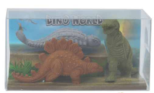 Dino World Dino-Radierer Set 11902